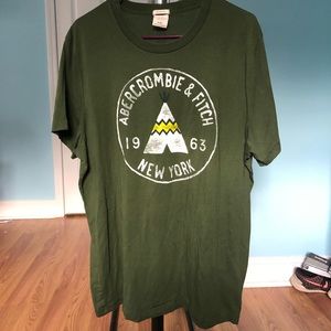 Green Abercrombie & Fitch T-Shirt
